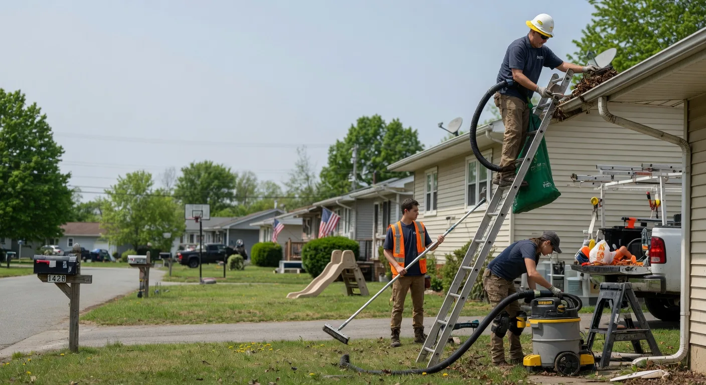 Gutter Installation in Scheller, IL near me